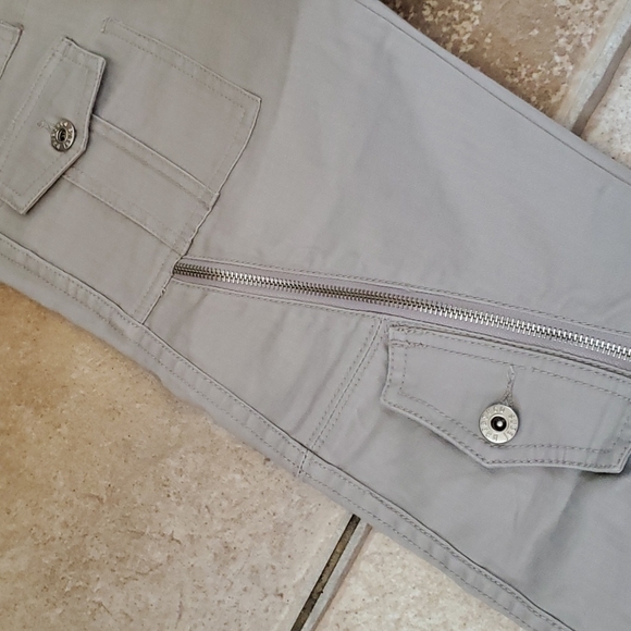 Parasuco demin cult - tan/cream with zippers - new condition - size 25 - Picture 8 of 8